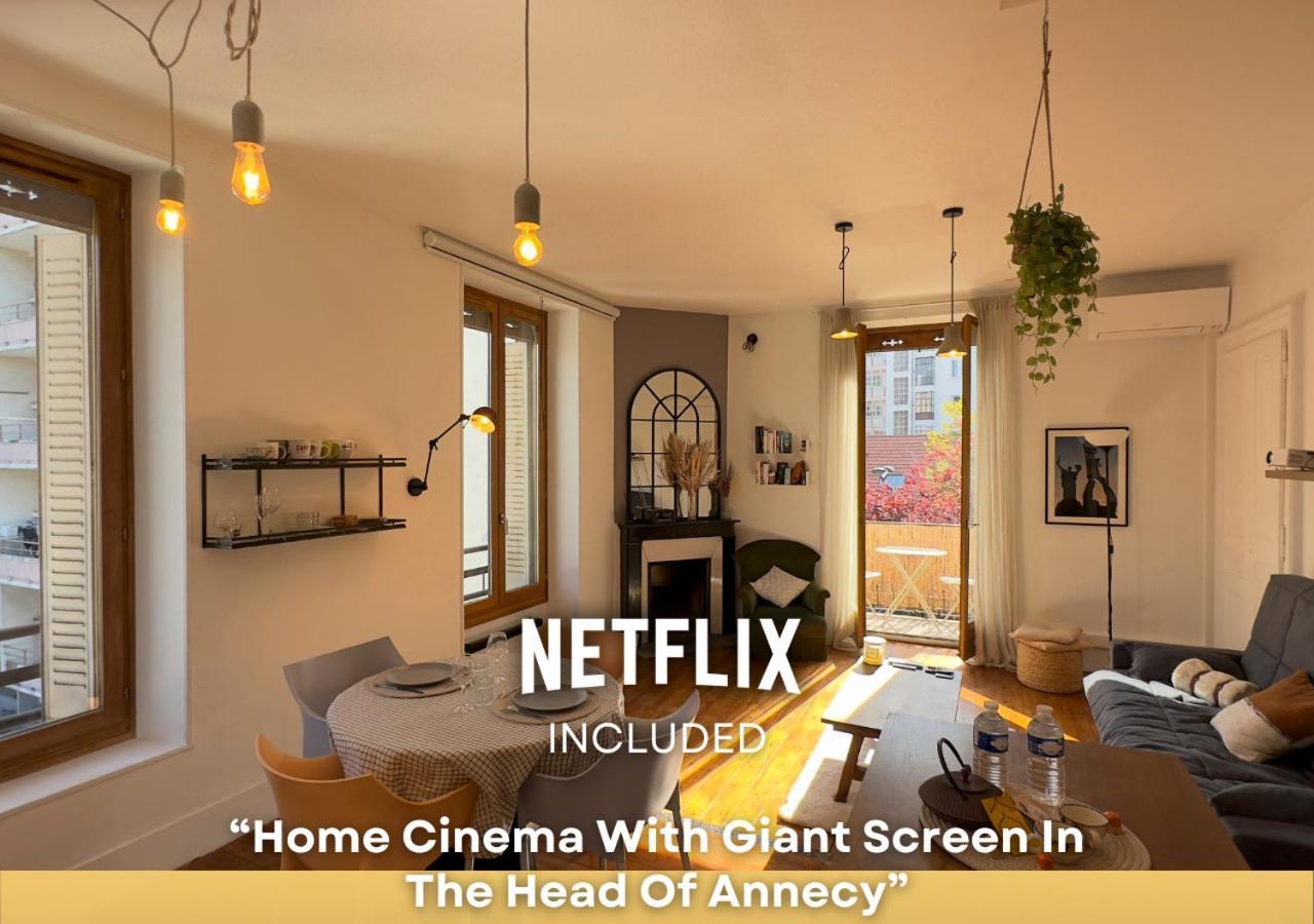 Duplex Loft - Central & Home Cinema 안시 외부 사진